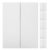 OUNONA 6pcs Tri Fold Presentation Board, White Corrugated Poster Board, Trifold Display Cardboard for School, Science Fair Display, Classroom Activities