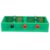OUNONA Plastic Terminal Battery Box for Physics Electricity Experiment with 4-Slot Parallel Connection, Easy to Use Teaching Tool for School Science Labs