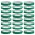 Outanaya 30 Rolls Produce Bag Sealing Tape Green BOPP Film Packaging Tape Roll for Vegetables and Produce Bags with Strong Adhesive and Effortless Bundling for Supermarket and Grocery Store