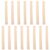 Outanaya Paddles Sticks DIY with Texture Splinterless Smooth and 15pcs Wooden Paint Stir 9 Inch Flat Birch Mixing, Reduce Fatigue and Minimize Wear from Repeated Stirring Crafting Hand