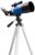 Outdoor Astronomy Telescope 70mm Aperture 400mm Mount Astronomical Refractor Telescope Travel Kids Telescope Telescopes for Adults Astronomy Beginners with Carry Bag and Tripod (Package 1)
