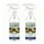 Outdoor Surface Cleaner Spray,Outdoor Cleaner,Fast-Acting Outdoor Cleaner for Patio,Wooden Furniture and Outdoor Surfaces，2PC