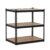 OUTLANE 1320LBS Garage Shelving 3 Tier Storage Shelves Carbon,Adjustable Metal Shelving Unit,