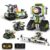 OUTOGO Robot Building Toys with Remote Control, STEM Christmas Birthday Gifts for Kids Boys Ages 8-13, 5 in 1 Science Kit Robotic Models with 337 Pieces