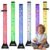 OUTREE 4FT Sensory Tube Lamp, Aquarium Bubble Fish Lamp with Remote, 20 Color Changing Modes, 12 Fish Accessories, Sensory Night Light for ADHD and Autism (Black)