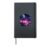 Outrun Sunset Car Vaporwave Chillwave Raver Festival Electro Hardcover Journal, Black