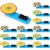 Outus 12 Pack STEM Kits Newton’s Color Disc Kits for Kids 8-12 STEM Robotics Kit Toys Educational Robotics DIY Project for Kids Classroom Activities Science Experiments and School Clubs