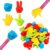 Outus 30 Pack Pencil Top Erasers for Classroom Rock Paper Scissors Pencil Topper Cute Caps for Pen Bulk Fun Erasers for Rewards Back to School Gifts