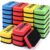 Outus 30 Pcs White Board Erasers Bulk Magnetic Dry Erase Erasers Assorted Color Magnetic Dry Erase Board Eraser for Students Teachers School Classroom Office Home (4 Colors,Large)