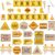 Outus 47 Pcs Construction Bulletin Board Set Construction Cutouts Tools for Success Classroom Decorations for Kid Students Back to School Gifts Birthday Party Supplies