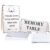 Outus 52 Pack Share a Memory Cards with 2 Table Sign Cards, 6×4 Inch Celebration of Life Funeral Decorations for Memorial Service Wedding Birthday Graduation Retirement Party (White)