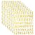 Outus 576 Pcs 8 Sheets Letters Stickers Vinyl Alphabet Number Decals Back to School Supplies for Water Bottles Cups Mailbox Scrapbooking Bulletin Board Classroom Decor(Gold,1 Inch)