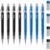 Outus 8 Pcs Mechanical Pencil Metal Retractable Automatic Drafting Pencils Refills for Writing Drawing Signature Sketching Illustration Student Teacher Appreciation Gifts(0.7 mm, 0.5 mm,Blue, Black)