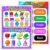 Outus Educational 2 Pcs Learning Posters for Kids and Toddlers Solar System Poster, Human Body for Preschool Nursery Homeschool Kindergarten Classroom Back to School Decorations(null)