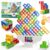 OUXIA 48 Pcs Large-Sized Balance Stacking Blocks Game – Perfect Toys for Kids & Family – Ideal for Family Fun and Stack Game Play