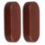Oval Base for 2pcs Walnut Wood Carving Projects and Display Models