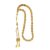Oval Islamics Prayer Beads Misbaha Dhikr Beads Tasbih with Gold Tassels Great for Prayers Worship and Spiritual Use Oval Tasbih