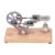 OVAQUIXI Stirling Engine Motor Model with 4 Anti Skid Pads Low Noise Low Pollution for Science Projects Physical Learning Toys