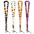 Ovenbird 4Pcs Halloween Lanyards for ID Badges; Cute Holiday Breakaway Lanyard for ID Badges, Keys & Keychain; ID Lanyard for Women Men Teachers, Set of 4