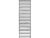 Over-the-Door Shoe Organizer 36 Pair 12-Tier Metal Mesh Gray