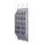 Over-the-Door Shoe Organizer with 11 Pockets for Multiple Pairs, Hanging Ra