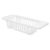 Over-the-Sink Dish Drying Rack, White Plastic, 45.5 x 16 x 9.9 cm
