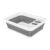 Over Sink Dish Drying Rack, Foldable Collapsible Drainer for Small Kitchens, Space Saving PP & TPR Design, 16.5 x 7.1 x 4.7 Inches