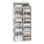 Over The Door Organizer with Clear Windows for Pantry, Bathroom & Closet
