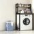 Over Washer Dryer Storage Shelf 2 Tier, Laundry Bathroom Organizer Rack