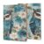 Owl Spring Flowers Turquoise Refillable Notebook Cover A5 Cover Only