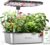 owltron Smart Hydroponics Growing System Kit,15 Pods Indoor Herb Garden with 36W LED Grow Light & APP Control, Planting Height Up to 30″, Quiet Water Pump, Ideal Gift for All Ages Dark Silver