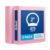 Oxford 3 Ring Binders, 2 Inch, 2 Pack, Pink, Holds 475 Sheets, Round Ring Binder, PVC Free, Customizable Covers, 2 Pocket Three Ring Binders for School, Home, and Office Organization