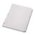 Oxford Blank Write On Binder Dividers, 1/8 Cut Tabs, 3 Hole Punch Dividers in 8 Tab Sets, 80 Dividers, 10 Sets, White (89982), Pack of 10