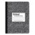Oxford Composition Notebook, College Ruled Paper, 9-3/4″ x 7-1/2″, Black Marble Covers, 100 Sheets, 1 Book (63796)