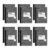 Oxford Composition Notebooks, Graph Ruled Paper, 9-3/4″ x 7-1/2″, Black Marble Covers, 80 Sheets, 12 per Pack (63786)