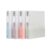 Oxford Flexible Binders, Binders for School and Office, Strong Flexible Poly, 4 Wave Pockets, Translucent Covers, Holds up to 350 Sheets, 1.5 inch Binder, 4 Assorted Boho Colors, 4-Pack (1009730)