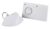 Oxford Just-Flip-It Punched and Perfed Study Card, 75 Full Size cards or 150 Half Size Study Cards, Ruled, White (63506)