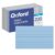 Oxford Ruled Index Cards, Lined Note Cards, Flashcards for School, 4 Assorted Pastel Colors: Gray, Peach, Light Blue and Light Green, 3 Inch x 5 Inch, 200 Cards Per Pack (1017486)