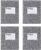 Oxford Spiral Composition Notebooks, Wide Ruled Paper, 9-3/4 x 7-1/2 Inches, 80 Sheets, Black Marble Cover (64950), 4 Count (Pack of 6)
