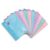 Oxford Touch A4 Ruled Notepad with Double Margin, 160 Pages, 5 Pastel Colours, Pack of 10