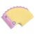 Oxford Touch Duo Notepad A4 Squared and Ruled 160 Pages Pastel Pink/Yellow (Pack of 10)