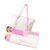 Oxxggkao Fashionable Print Fabric Mahjong Carrier Group in Multiple Colors for Cards and Accessories Compact Mahjong Planner Set