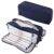Oyachic Pencil Pouch,Large Pencil Bag with 3 Compartments,Pencil Case Storage Stationery Cosmetic Makeup Pen for Men Women Adults Business Office