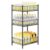OYEAL Water Bottle Holder Rack 3 Tier Soda Drink Organizer Vertical Metal Food Storage Shelf for Kitchen Countertop Pantry, Can Storage Organizer for Pantry