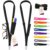 OYLNPCF Plain Fabric Pen Lanyards With Pen Holder Around Neck Teacher