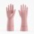 Ozoeyra 1 Pair Silicone Dishwashing Gloves Waterproof Non-Slip Home L