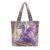 Ozuxouey Purple Dragon Shopping Bag for Women, Fantasy Quilted Tote Purse
