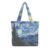 Ozuxouey The Starry Night Quilted Tote Bag for Women Teacher Shoulder Bags
