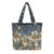 Ozuxouey Women’s Christmas Tote Bag, Winter Village Night Quilted Tote