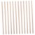 PACKOVE 12pcs Unfinished Wood Bead Trim Molding Stick with Smooth Surface and Half Round Shape for Door and Shelves Edge Decoration for DIY Crafts and Room Decoration